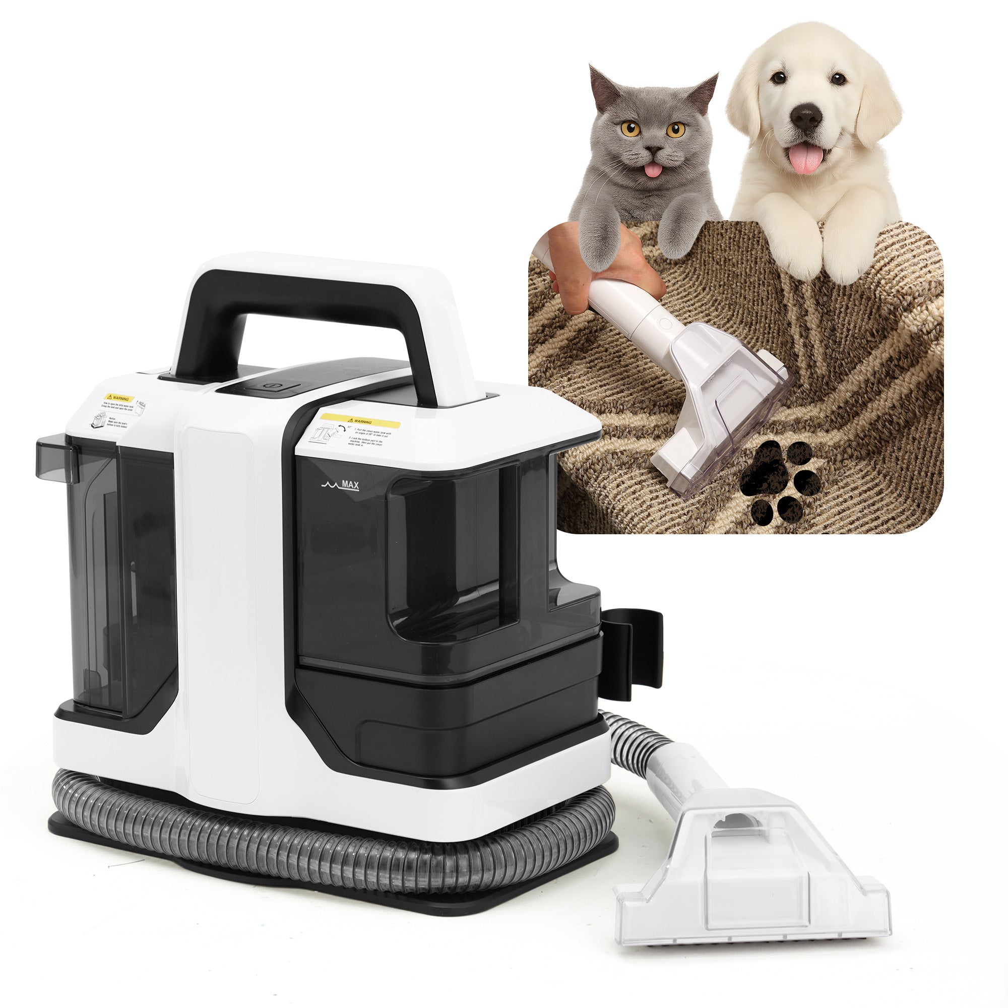 Reecoo W1 Portable Extractor for Couch, Carpet Vacuum Cleaner